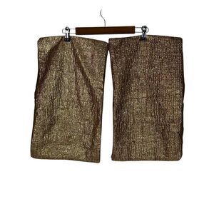 Two Crate & Barrel Pillow COVER 19.5”x11.5”